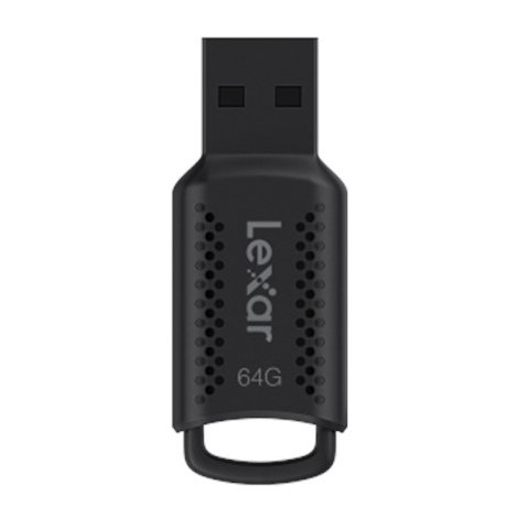 Lexar | USB Flash Drive | JumpDrive V400 | 64 GB | USB 3.0 | Black